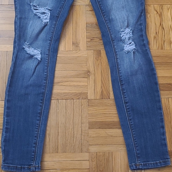 Juniors' Girls Midrise Skinny Jeans, sz 3 - Picture 4 of 9